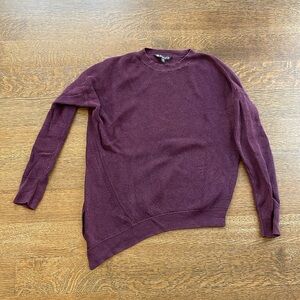 Athleta burgundy sweater